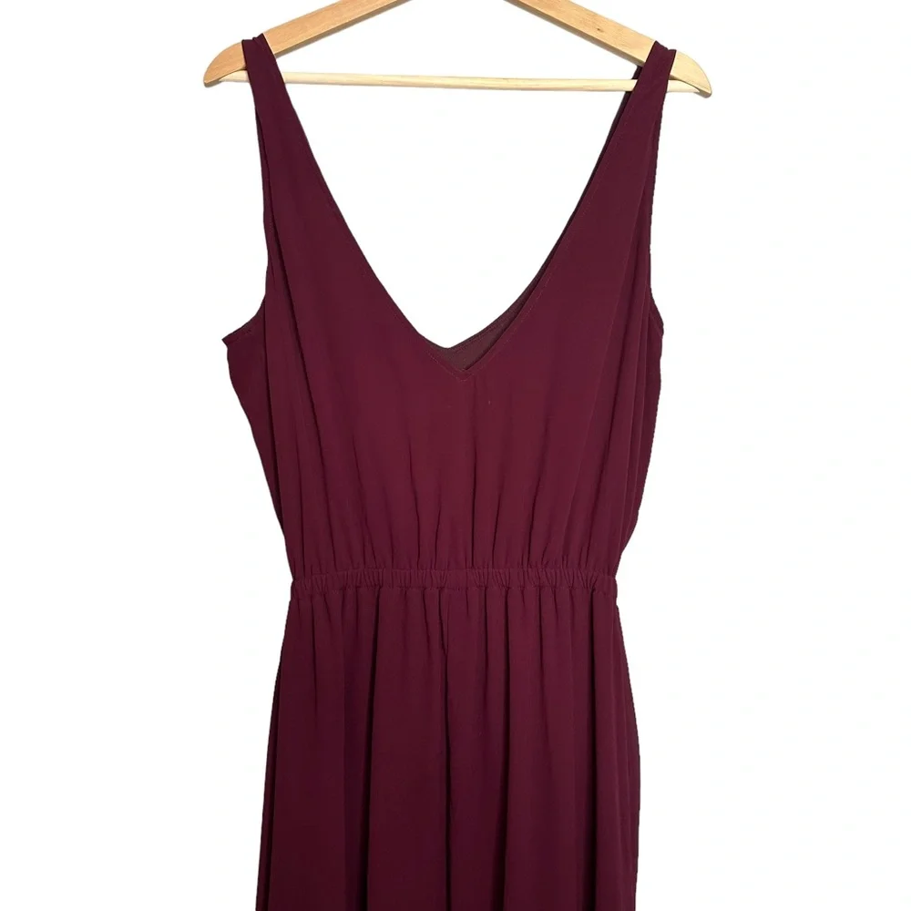 Show Me Your Mumu Kendall Dress Merlot NEW - Picture 6 of 8